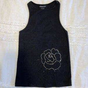 Express floral tank top